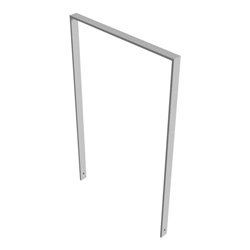 Schake Flachstahlbügel 50x12mm, Breite: 750mm Gesamthöhe:1200 mm ohne Querholm feuerverzinkt