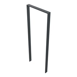 Schake Flachstahlbügel 50x12mm, Breite: 450mm Gesamthöhe:1200 mm ohne Querholm, beschichtet