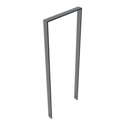 Schake Flachstahlbügel 50x12mm, Breite: 450mm Gesamthöhe:1200 mm ohne Querholm, beschichtet