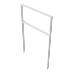 Schake Flachstahlbügel 50x12mm, Breite: 750mm Gesamthöhe:1200 mm + Querholm feuerverzinkt