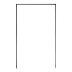 Schake Flachstahlbügel 50x12mm, Breite: 750mm Gesamthöhe:1200 mm ohne Querholm, beschichtet