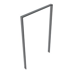 Schake Flachstahlbügel 50x12mm, Breite: 750mm Gesamthöhe:1200 mm ohne Querholm, beschichtet