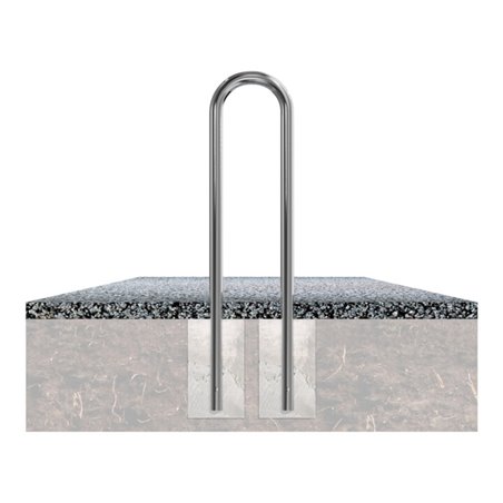 Schake Edelstahl, Universalbügel Ø48 mm Höhe ca. 1200 mm, Breite ca. 300 mm