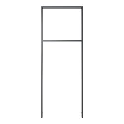 Schake Flachstahlbügel 50x12mm, Breite: 450mm Gesamthöhe:1200 mm + Querholm, beschichtet