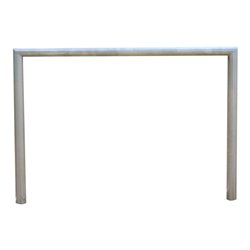 Schake Edelstahlbügel Ø48 mm, auf Gehrung geschweißt Breite: 700 mm, Höhe: 1200 mm ohne Querholm, geschliffen