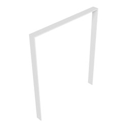 Schake Flachstahlbügel 80x12mm, Breite: 1000mm Gesamthöhe:1200 mm ohne Querholm feuerverzinkt