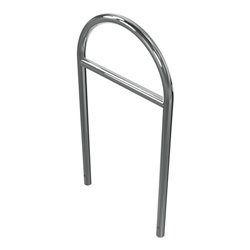 Schake Edelstahl, Rundbügel Ø48 mm + Querholm Länge: 650mm, Höhe: 1200mm