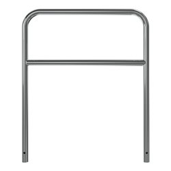 Schake Edelstahlbügel Ø48 mm + Querholm Länge: 1000 mm, Höhe: 1200 mm
