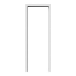 Schake Anlehnbügel aus Vierkantrohr 60x40mm, Breite: 450mm, Höhe:1200 mm, ohne Querholm feuerverzinkt