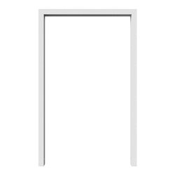 Schake Anlehnbügel aus Vierkantrohr 60x40mm, Breite: 750mm Gesamthöhe:1200 mm, ohne Querholm feuerverzinkt