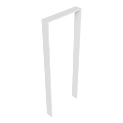 Schake Flachstahlbügel 80x12mm, Breite: 450mm Gesamthöhe:1200 mm ohne Querholm feuerverzinkt