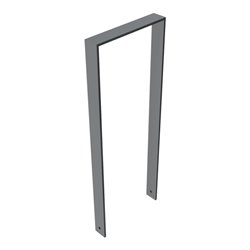 Schake Flachstahlbügel 80x12mm, Breite: 450mm Gesamthöhe:1200 mm ohne Querholm, beschichtet