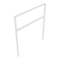 Schake Flachstahlbügel 50x12mm Breite: 1000mm, Höhe:1200 mm + Querholm, feuerverzinkt