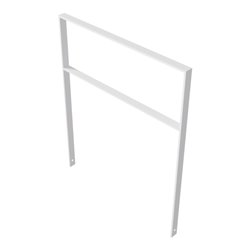 Schake Flachstahlbügel 50x12mm Breite: 1000mm, Höhe:1200 mm + Querholm, feuerverzinkt