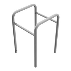 Schake Säulenschutz zum Einbetonieren, Breite: 800mm x: 800mm, Höhe Überflur: 800mm, feuerverzinkt