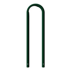 Schake Universalbügel aus Stahlrohr Ø 60 x 2,5 mm Breite: 400 mm, Höhe: 1400 mm, beschichtet, RAL 6005 zum Einbetonieren