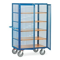 fetra Kastenwagen mit Gitterwänden und Standenverschluss