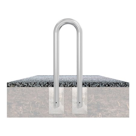 Schake Schutzbügel Ø76 mm, Breite 400 mm, Höhe über Flur 650mm