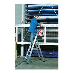 ZARGES LM-Stehleiter Z500 Seventec einseitig begehbar