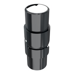 Schake Gelenkstück Aluminium, Gelenkstück bis 90° einsetzbar für unterschiedliche Steigungen, Winkelstellungen