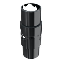 Schake Gelenkstück Aluminium, Gelenkstück bis 90° einsetzbar für unterschiedliche Steigungen, Winkelstellungen