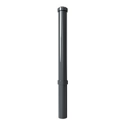 Schake Stilpoller Typ 497B, ortsfest, zum Einbetonieren, Ø 108mm + + Zierringen, beschichtet,