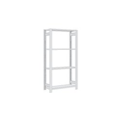 Regalwerk BERT-Standard-Lagerregal Grundfeld HxBxT1800x875x300 mm Stecksystem verzinkt