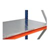 Regalwerk EMMA-Zusatzebene Stahl BxT 2700x1000 mm Ausführung: Z-Profil 99x30 mm