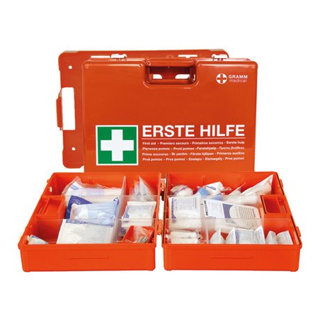 Gramm Medical Verbandkoffer MULTI, leer, diverse Sprachen