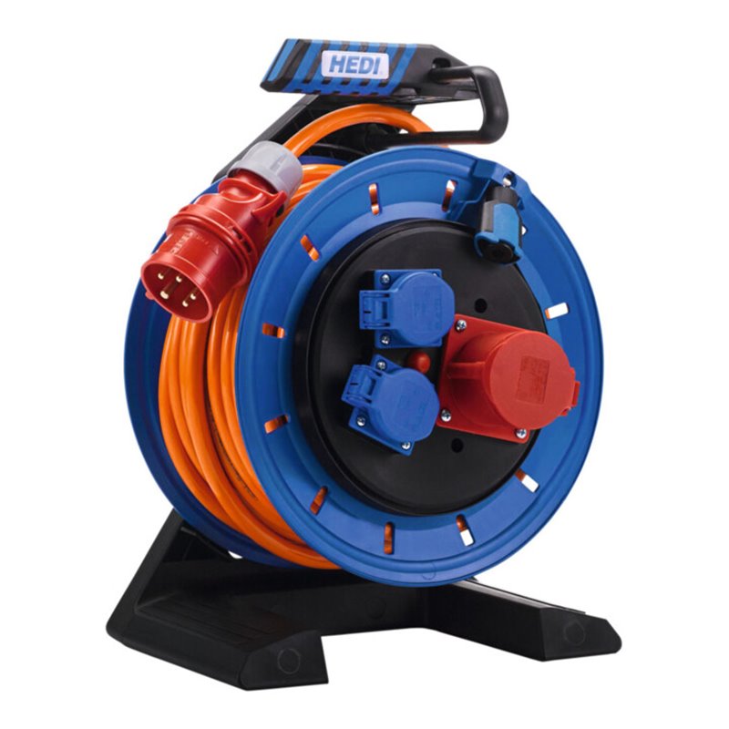 HEDI Kabeltrommel Vollkunststoff für F, B, PL und CZ G7, Typ: 25B2