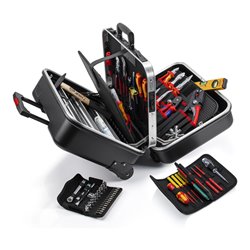 KNIPEX 00 21 41 Werkzeugkoffer 'BIG Twin Move' Elektro 66-teilig 290 mm