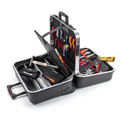 KNIPEX 00 21 41 Werkzeugkoffer 'BIG Twin Move' Elektro 66-teilig 290 mm