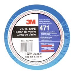 3M PVC-Klebeband weich, Farbe: BLUE