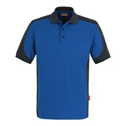 Hakro Polo-Shirt Contrast Performance, royal, Unisex-Größe: XL