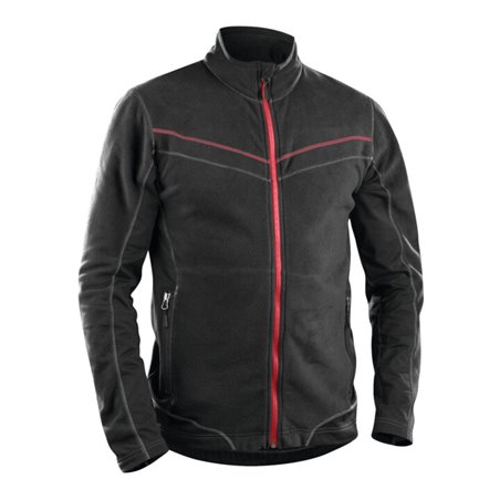 Blakläder Microfleece Jacke, schwarz, Unisex-Größe: L