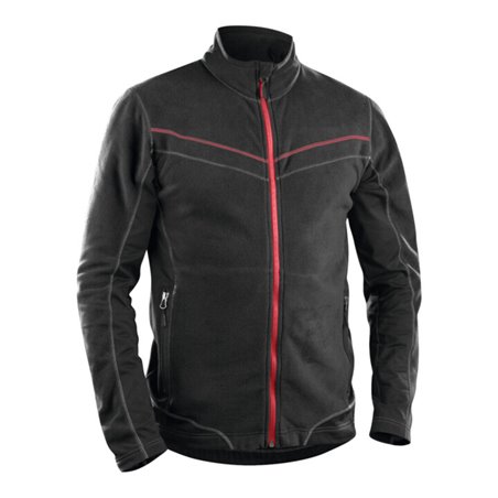 Blakläder Microfleece Jacke, schwarz, Unisex-Größe: M