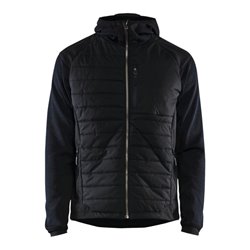 Blakläder Hybrid-Jacke, dunkel marineblau / schwarz, Unisex-Größe: M