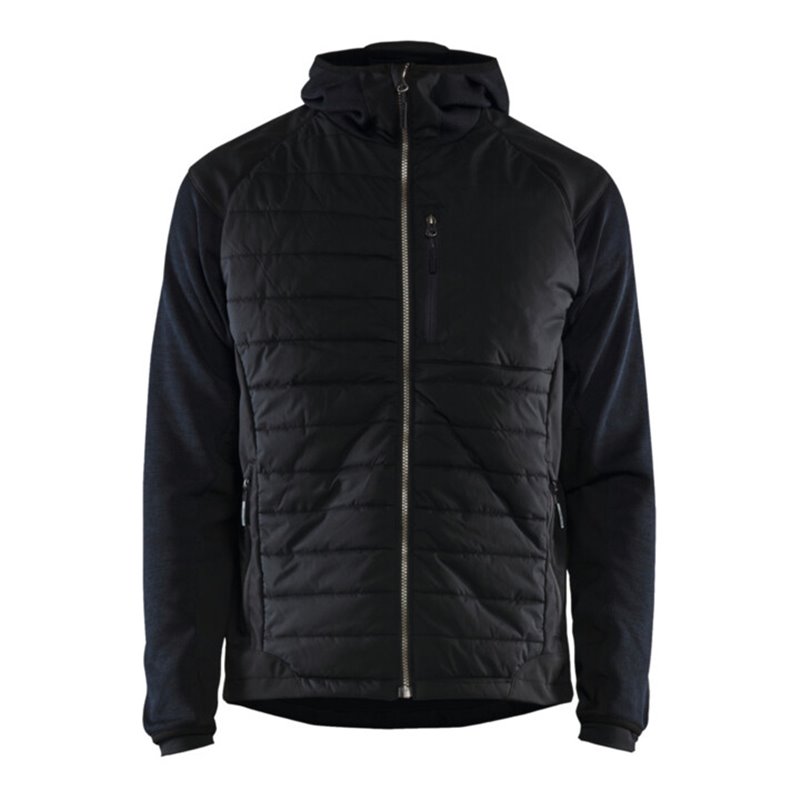 Blakläder Hybrid-Jacke, dunkel marineblau / schwarz, Unisex-Größe: XL