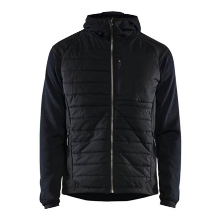 Blakläder Hybrid-Jacke, dunkel marineblau / schwarz, Unisex-Größe: XL