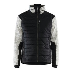 Blakläder Hybrid-Jacke, grau melange / schwarz, Unisex-Größe: 2XL