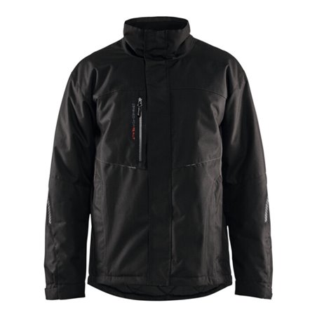 Blakläder Winterjacke, schwarz / dunkelgrau, Unisex-Größe: 2XL