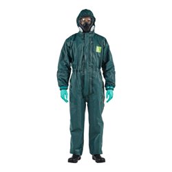 Ansell Schutzoverall Typ 3/4/5 AlphaTec 4000, grün, Unisex-Größe: 2XL