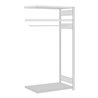 Regalwerk BERT-Garderobenregal Anbaufeld erweiterbar HxBxT 2000x1005x600 mm verzinkt