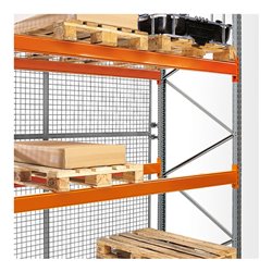 Regalwerk ARTUS-Gitterrückwand Höhe x Breite 1520 x 2780 mm C-Profilrahmen mit Gitter