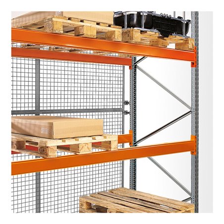 Regalwerk ARTUS-Gitterrückwand Höhe x Breite 1000 x 2780 mm C-Profilrahmen mit Gitter