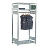 Regalwerk BERT-Garderobenregal Grundfeld erweiterbar HxBxT 2000x1005x600 mm verzinkt