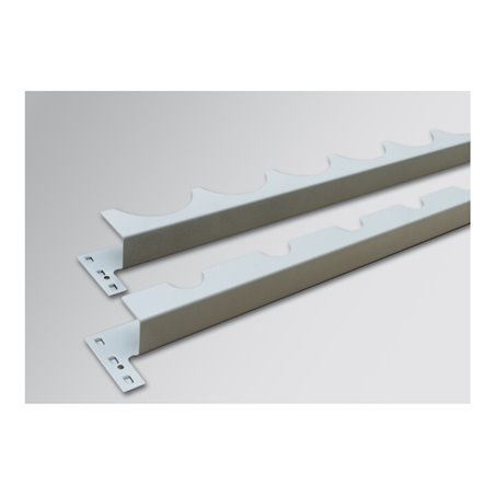 Regalwerk BERT-Zusatzeben für Flaschenregal Flascheneinsatz Aufnahme 9 Flaschen RAL 7035