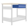 Regalwerk BERT-Werktisch Typ 1 HxBxT 880x1100x700 mm mit Hängeschublade