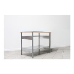 Regalwerk BERT-Werktisch Typ 1 HxBxT 880x1100x700 mm 1 Ebenen Stahlboden Belastung 150 kg