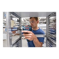 Bosch Akku-Schrauber GSR 12V-35 HX: 2 x Akku GBA 12V 3.0Ah, Schnellladegerät, L-BOXX